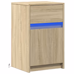 VidaXL 852002 Table de nuit et table de chevet Chêne