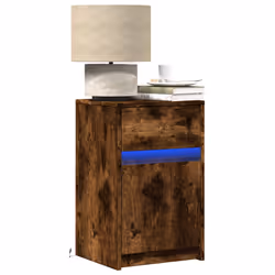 VidaXL 852006 Table de nuit et table de chevet Chêne