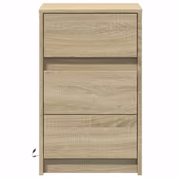 VidaXL 852014 Table de nuit et table de chevet Chêne - Vue supplémentaire 6