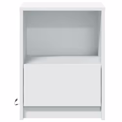 VidaXL 852019 Table de nuit et table de chevet Blanc - Vue supplémentaire 6