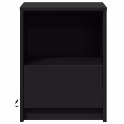 VidaXL 852022 Table de nuit et table de chevet Noir - Vue supplémentaire 6
