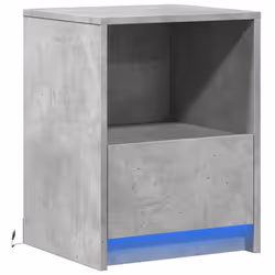 VidaXL 852025 Table de nuit et table de chevet Couleur du béton