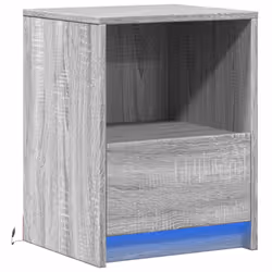 VidaXL 852029 Table de nuit et table de chevet Chêne