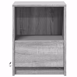 VidaXL 852030 Table de nuit et table de chevet Chêne - Vue supplémentaire 6