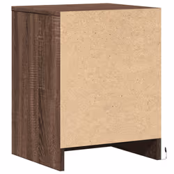 VidaXL 852031 Table de nuit et table de chevet Chêne - Vue supplémentaire 8
