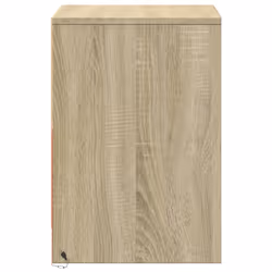 VidaXL 852038 Table de nuit et table de chevet Chêne - Vue supplémentaire 7