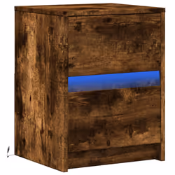 VidaXL 852041 Table de nuit et table de chevet Chêne