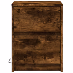 VidaXL 852041 Table de nuit et table de chevet Chêne - Vue supplémentaire 6