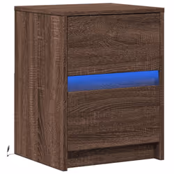VidaXL 852045 Table de nuit et table de chevet Chêne