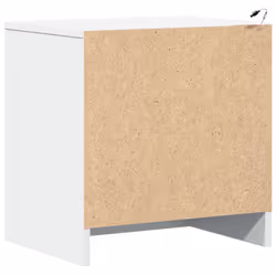 VidaXL 852048 Table de nuit et table de chevet Blanc - Vue supplémentaire 8