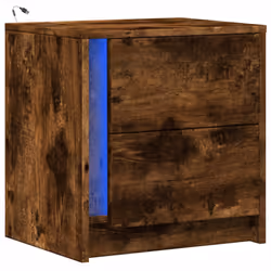 VidaXL 852055 Table de nuit et table de chevet Chêne