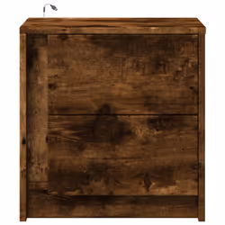 VidaXL 852055 Table de nuit et table de chevet Chêne - Vue supplémentaire 6