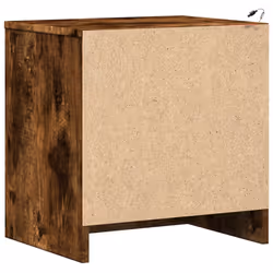 VidaXL 852056 Table de nuit et table de chevet Chêne - Vue supplémentaire 8