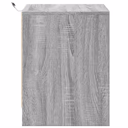 VidaXL 852058 Table de nuit et table de chevet Chêne - Vue supplémentaire 7