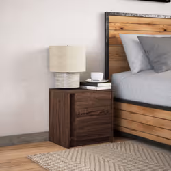 VidaXL 852059 Table de nuit et table de chevet Chêne - Vue supplémentaire 4