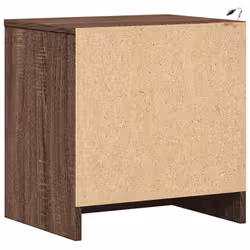 VidaXL 852059 Table de nuit et table de chevet Chêne - Vue supplémentaire 8