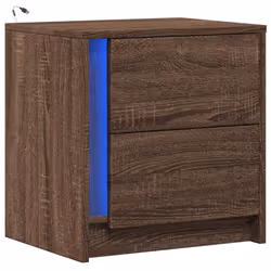 VidaXL 852060 Table de nuit et table de chevet Chêne