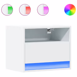 VidaXL 852061, Blanc, Bois, 500 mm, 340 mm, 400 mm, 1 pièce(s)
