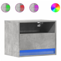 VidaXL 852067 Table de nuit et table de chevet Couleur du béton