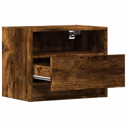 VidaXL 852069 Table de nuit et table de chevet Chêne - Vue supplémentaire 7