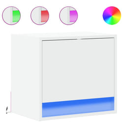 VidaXL 852076 Table de nuit et table de chevet Blanc