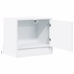 VidaXL 852076 Table de nuit et table de chevet Blanc - Vue supplémentaire 7