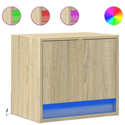 VidaXL 852079 Table de nuit et table de chevet Chêne
