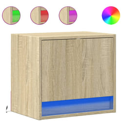 VidaXL 852080 Table de nuit et table de chevet Chêne