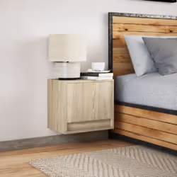 VidaXL 852080 Table de nuit et table de chevet Chêne - Vue supplémentaire 4