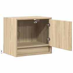VidaXL 852080 Table de nuit et table de chevet Chêne - Vue supplémentaire 7