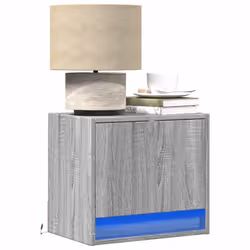 VidaXL 852085 Table de nuit et table de chevet Chêne