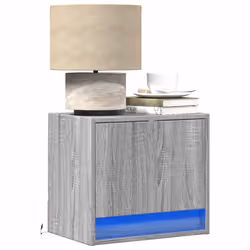 VidaXL 852086 Table de nuit et table de chevet Chêne