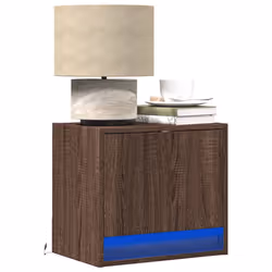 VidaXL 852088 Table de nuit et table de chevet Chêne