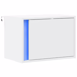VidaXL 852089 Table de nuit et table de chevet Blanc