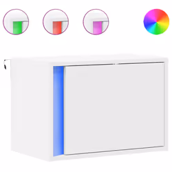VidaXL 852090, Blanc, Bois, 500 mm, 310 mm, 350 mm, 2 pièce(s)