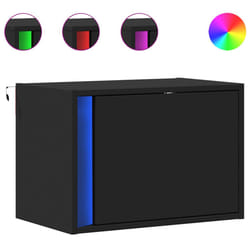 VidaXL 852091 Table de nuit et table de chevet Noir
