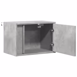 VidaXL 852095 Table de nuit et table de chevet Couleur du béton - Vue supplémentaire 7