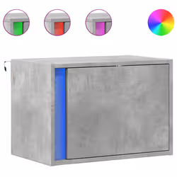 VidaXL 852096, Couleur du béton, Bois, 500 mm, 310 mm, 350 mm, 2 pièce(s)