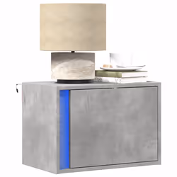 VidaXL 852096 Table de nuit et table de chevet Couleur du béton