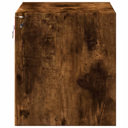 VidaXL 852097 Table de nuit et table de chevet Chêne - Vue supplémentaire 8
