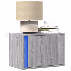 VidaXL 852099 Table de nuit et table de chevet Chêne