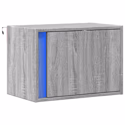 VidaXL 852099 Table de nuit et table de chevet Chêne