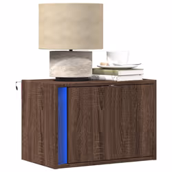 VidaXL 852102 Table de nuit et table de chevet Chêne