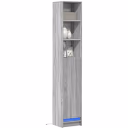 Décorez votre pièce avec ce buffet moderne avec éclairage LED, il s'harmonise facilement avec les meubles de tout style de vo ...