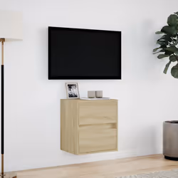 VidaXL 852275 Support TV et centre de divertissement 2 tiroir(s) - Vue supplémentaire 4