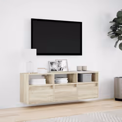 VidaXL 852317 Support TV et centre de divertissement - Vue supplémentaire 4