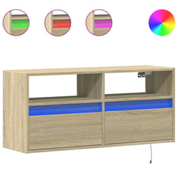 VidaXL 852336 Support TV et centre de divertissement 2 tiroir(s)