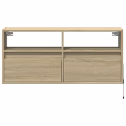 VidaXL 852336 Support TV et centre de divertissement 2 tiroir(s) - Vue supplémentaire 6