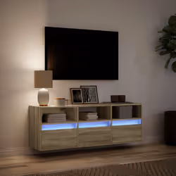 VidaXL 852343 Support TV et centre de divertissement 3 tiroir(s) - Vue supplémentaire 5