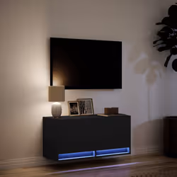 VidaXL 852356 Support TV et centre de divertissement 2 tiroir(s) - Vue supplémentaire 5